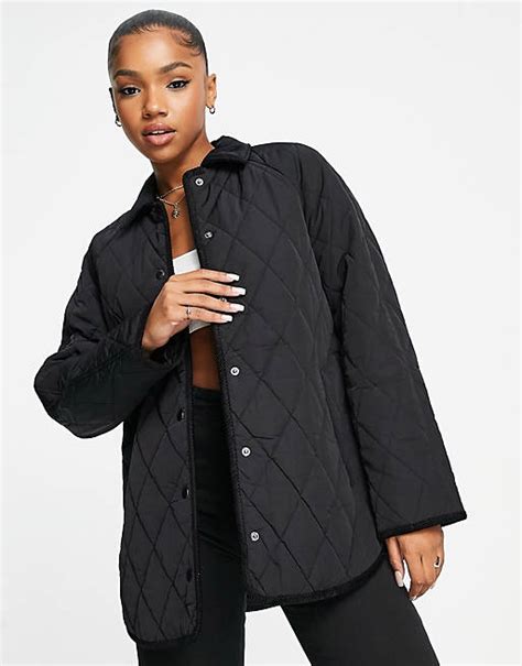 Veste matelassée en nylon (Noir) 